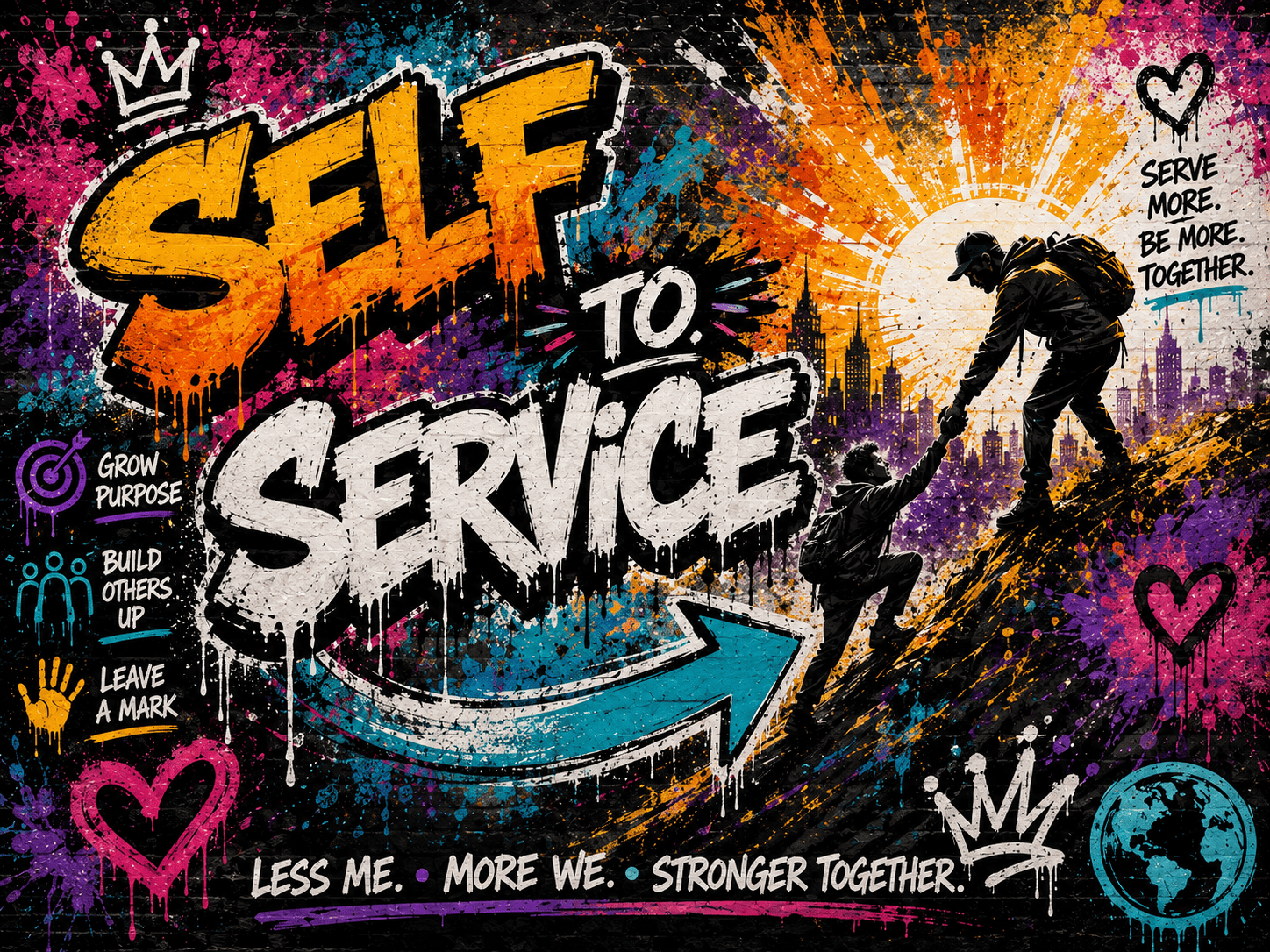 From self to service